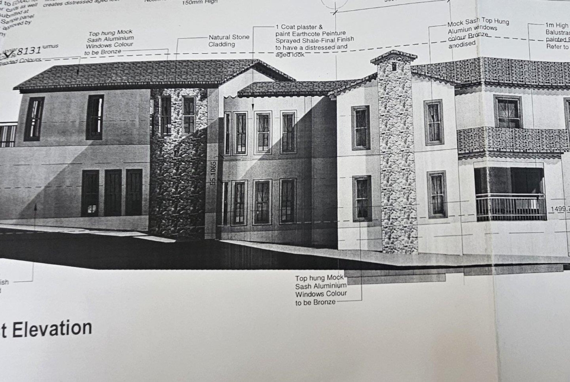 Half Built Double Story House in Beau Rivage Estate d Afrique