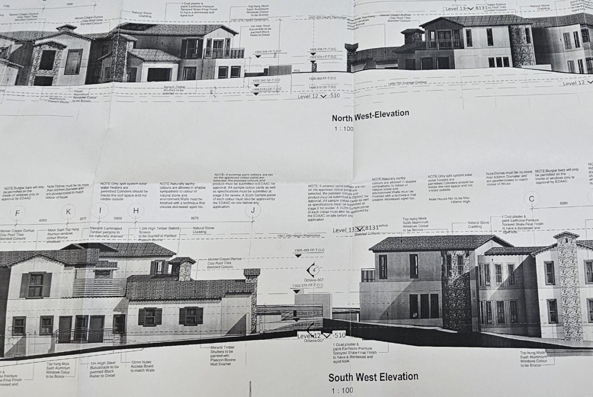 Half Built Double Story House in Beau Rivage Estate d Afrique